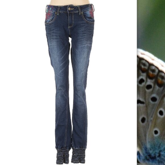 Desigual Artistic Boot Cut Jeans - Picture 2 of 4